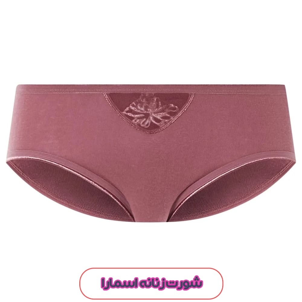 شورت زنانه اسمارا نخی پیازی مدل فاق متوسط 49807