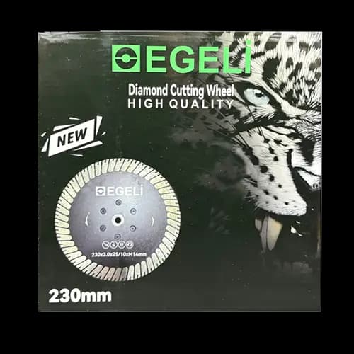 صفحه گرانیت توربو فلنجدار ایگلی سایز 230 mm — تصویر ۳