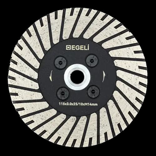 صفحه گرانیت توربو فلنجدار ایگلی سایز 115 mm