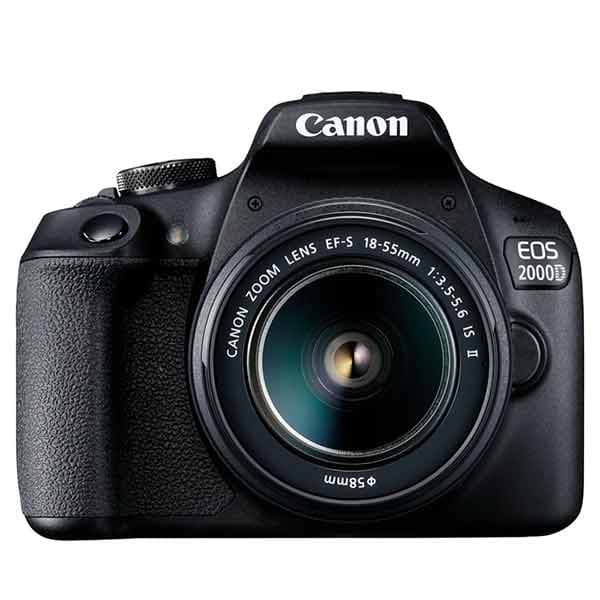 دوربین عکاسی کانن Canon EOS 2000D kit EF-S 18-55mm IS II – کارکرده (2k شات)