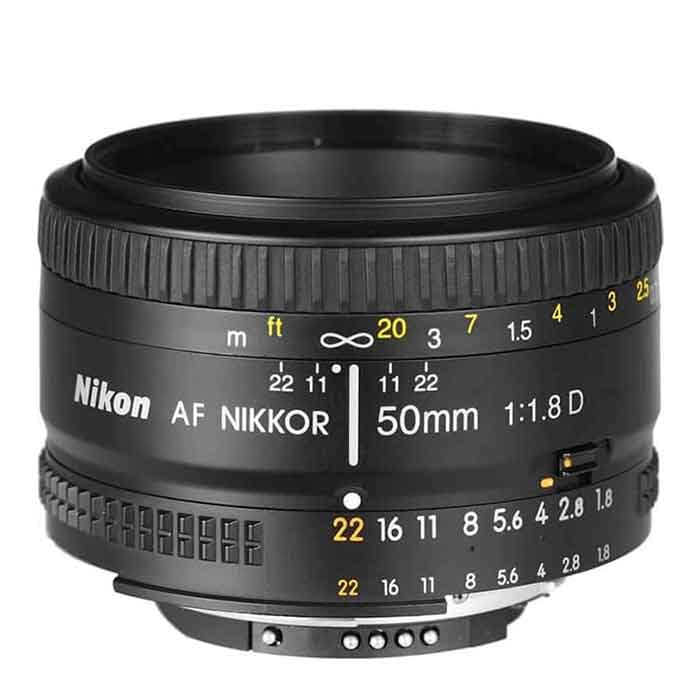 لنز دوربین نیکون Nikon AF-S Nikkor 50mm F1.8D -کارکرده