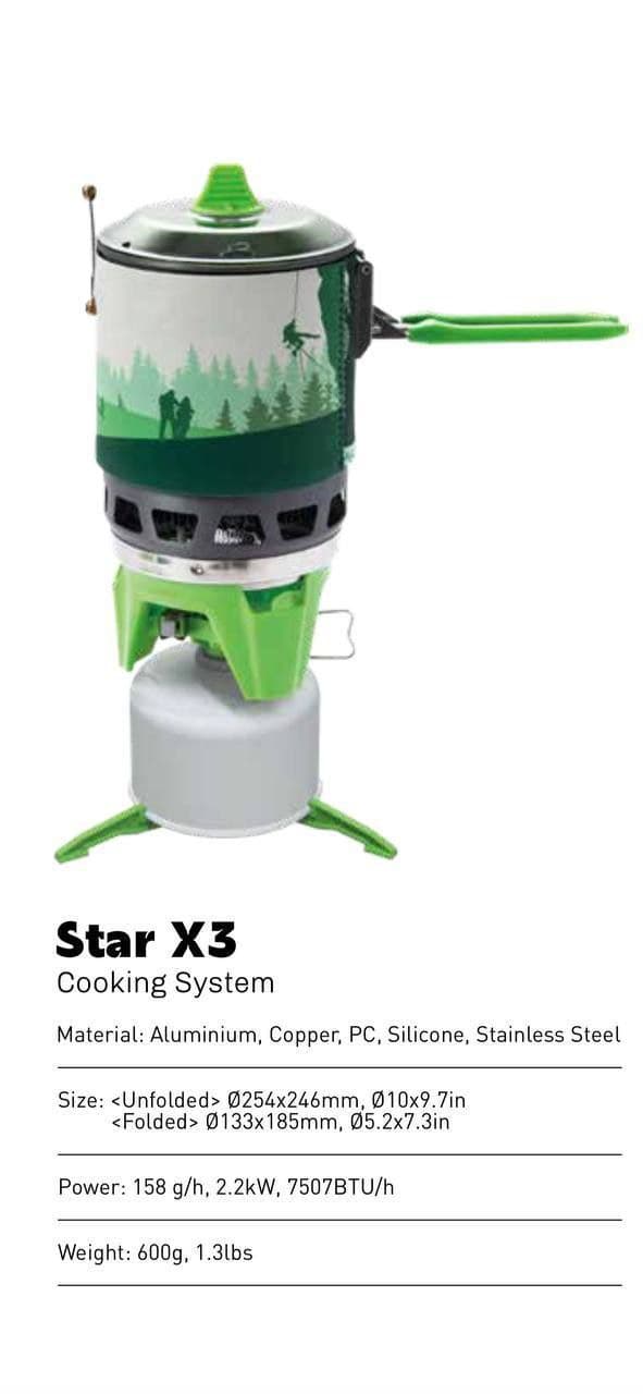 جت بویل فایرمپل مدل استار ایکس3 | Fire Maple Jetboil STAR X3 — تصویر ۶