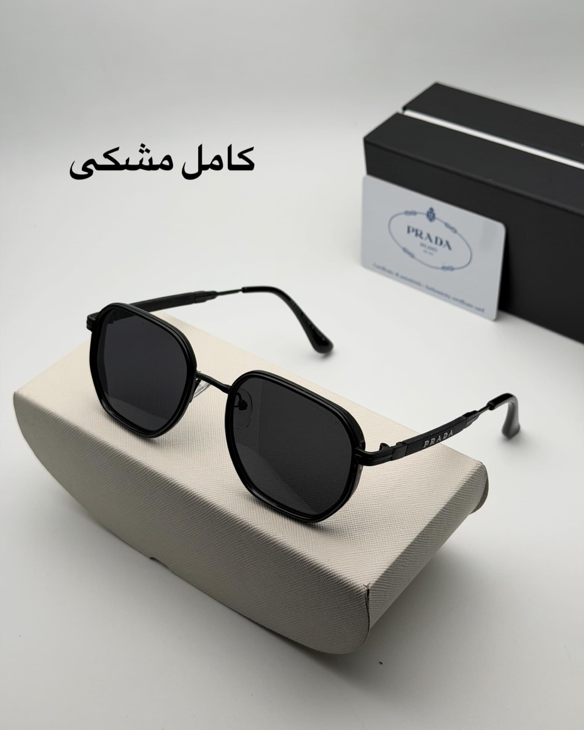 عینک پرادا چند ضلعی کد ۵۸۲۰ پلاریزه — تصویر ۵