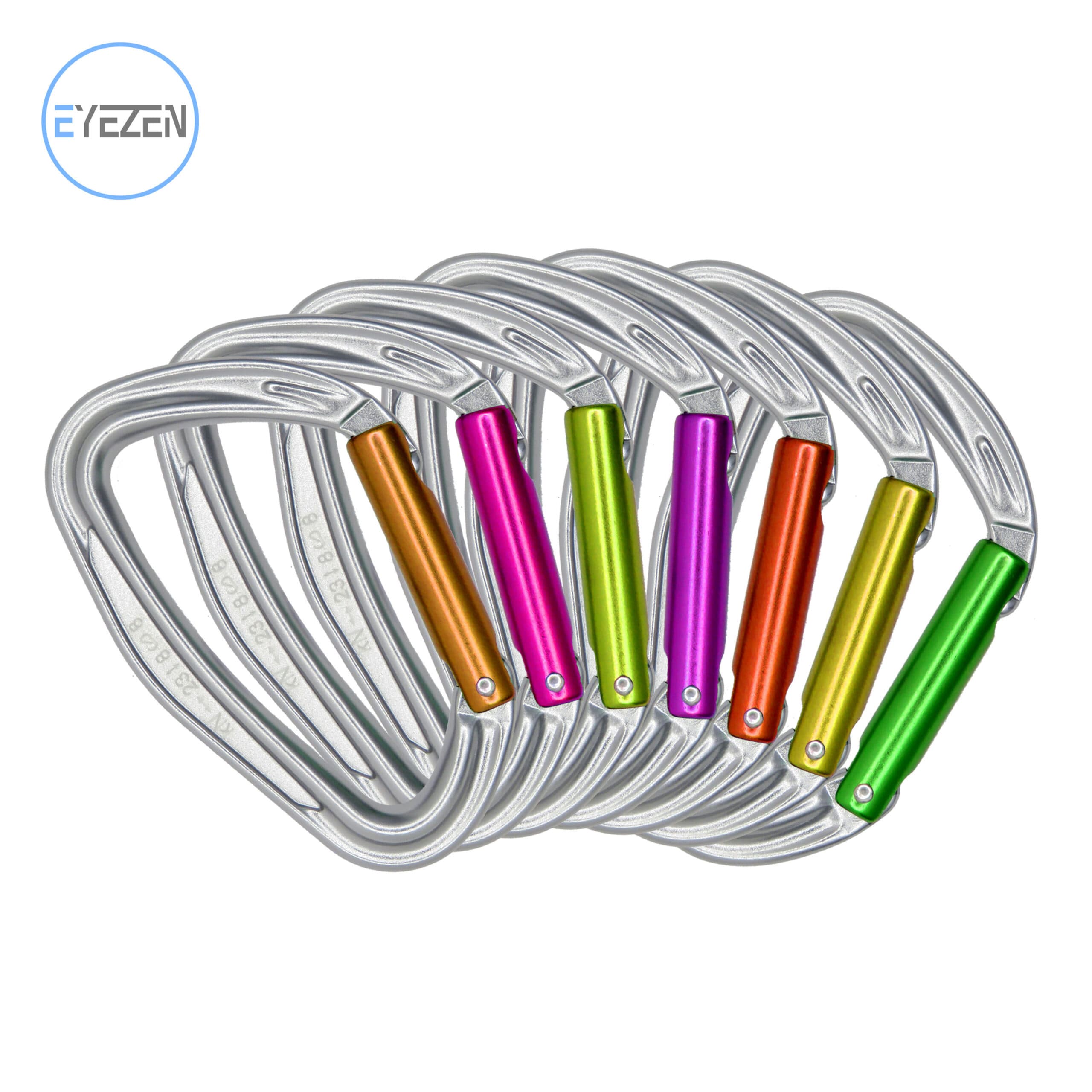 کارابین ساده دی‌ شکل آیزن مدل تی رکس | EYEZEN T-Rex Carabiner — تصویر ۴