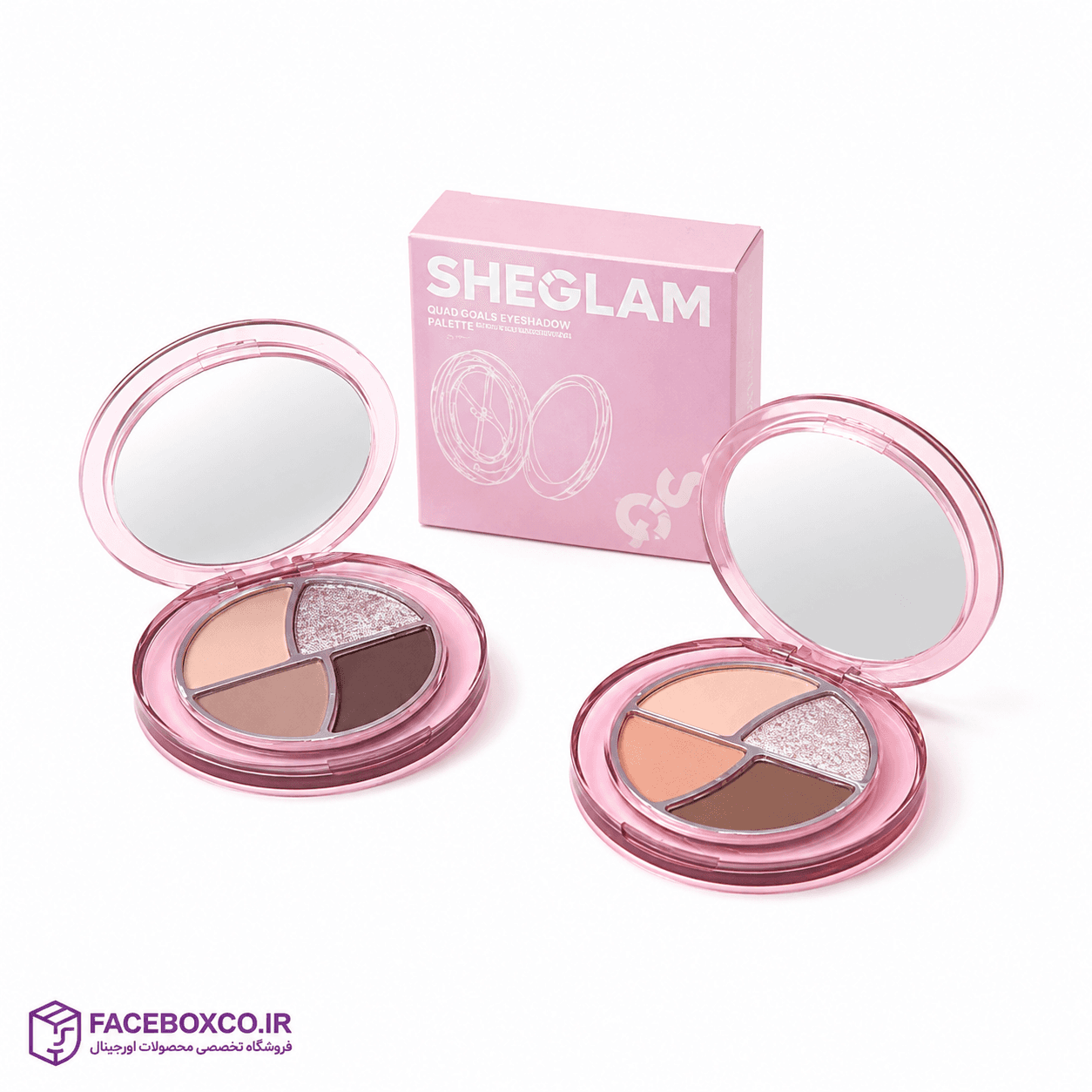 پالت مینی ۴ رنگ شیگلم مدل Daydreamer Mini Palette