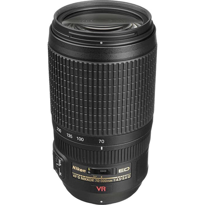 لنز دوربین نیکون Nikon AF-S Nikkor 70-300 mm f/4.5-5.6G VR – کارکرده