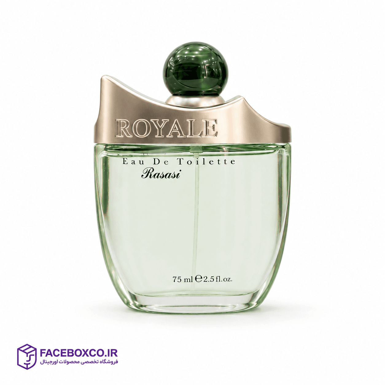 ادوتویلت مردانه رساسی رویال (Rasasi Royale Eau De Toilette Pour Homme) حجم 75 میلی‌لیتر — تصویر ۲
