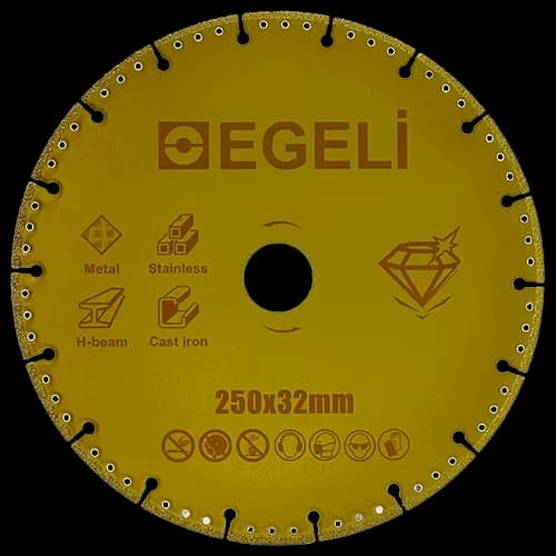 صفحه برش آهن ایگلی 250 mm
