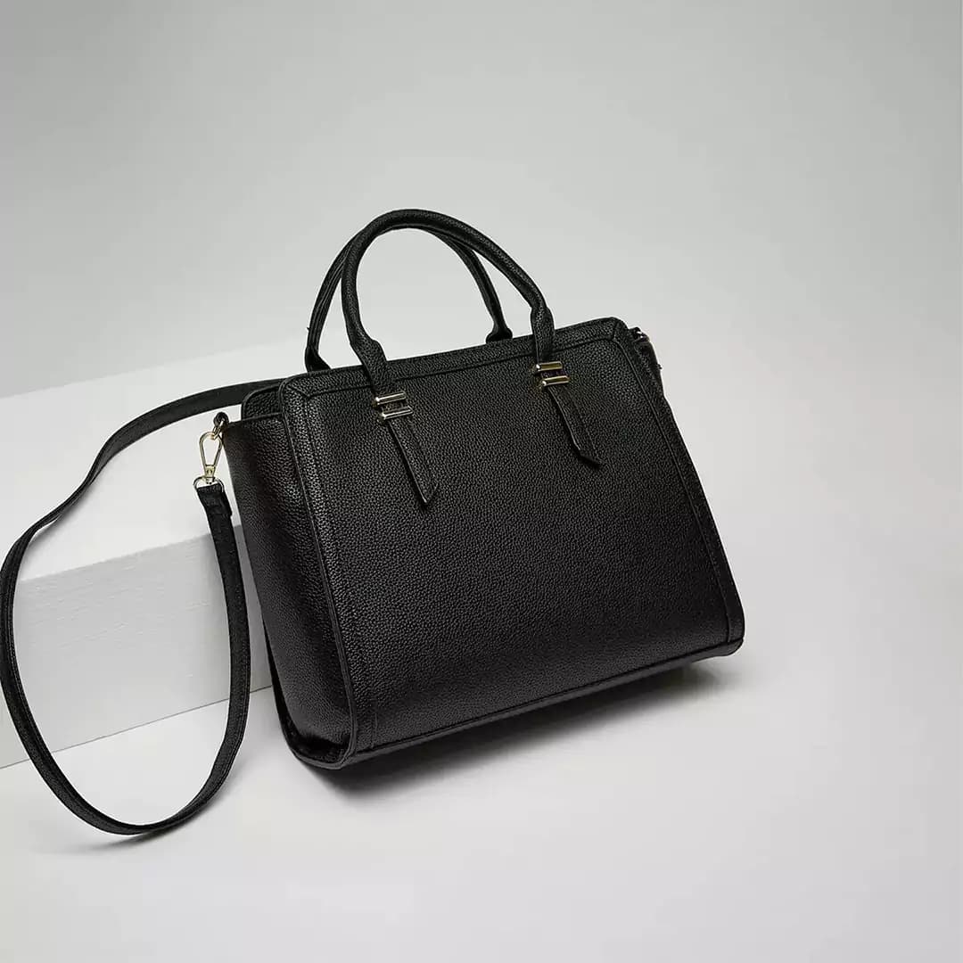 کیف دستی و دوشی زنانه مشکی مدل 166034977 — تصویر ۷