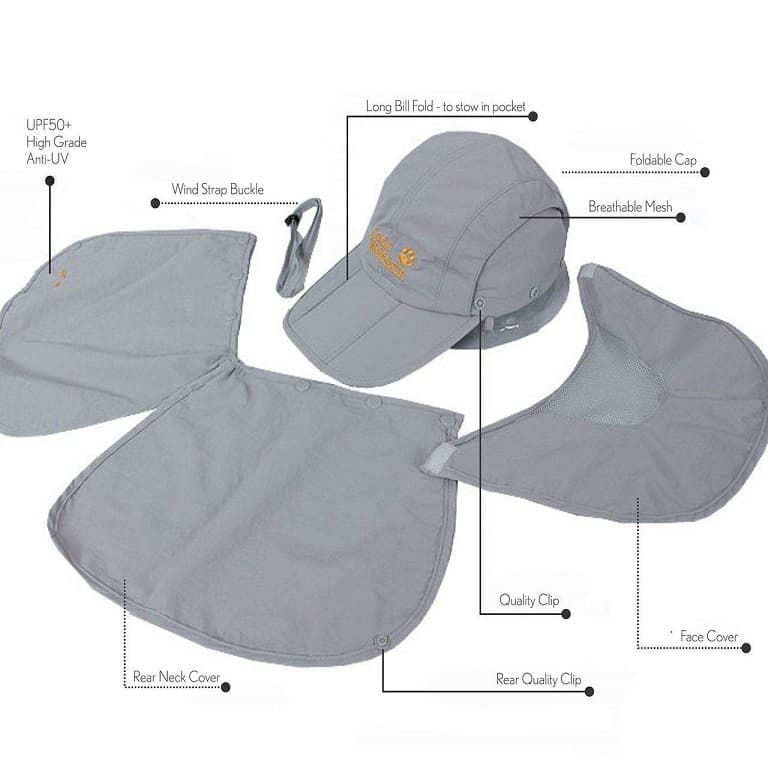 کلاه آفتابی کوهنوردی اورجینال Jack Wolfskin — تصویر ۷