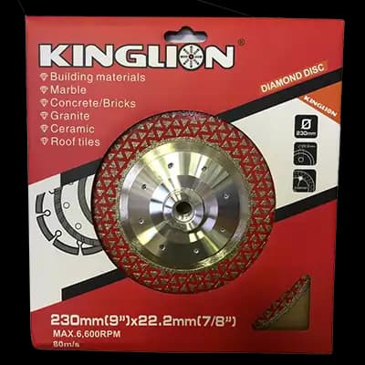 دیسک الکتروپلیت کینگ لیون سایز 230 mm — تصویر ۳