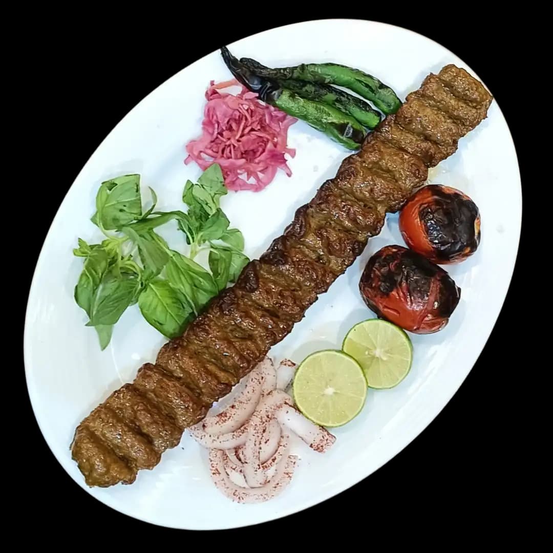 کباب لقمه زعفرانی