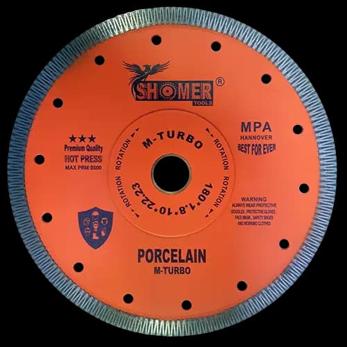 دیسک پرسلان بر زنجیری M توربو شومر 180 mm