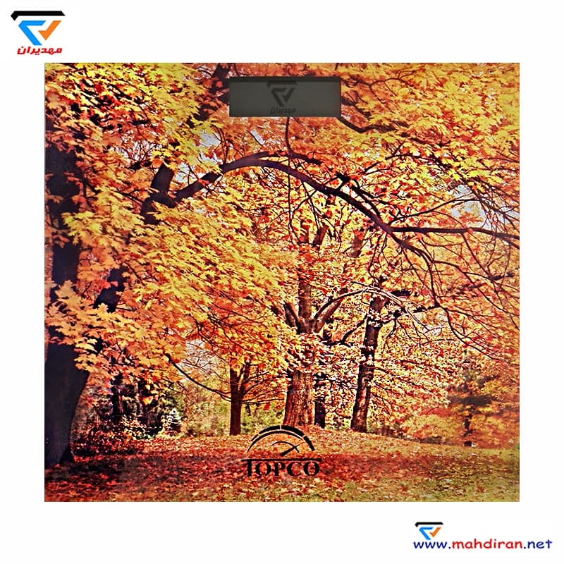 ترازو دیجیتال تاپکو طرح پاییز — تصویر ۲