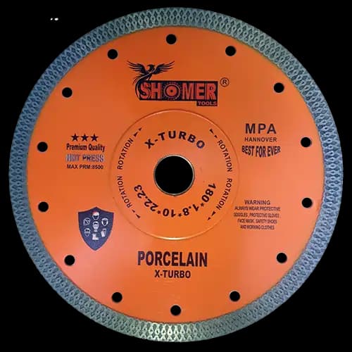 دیسک پرسلان بر زنجیری x توربو شومر 180 mm