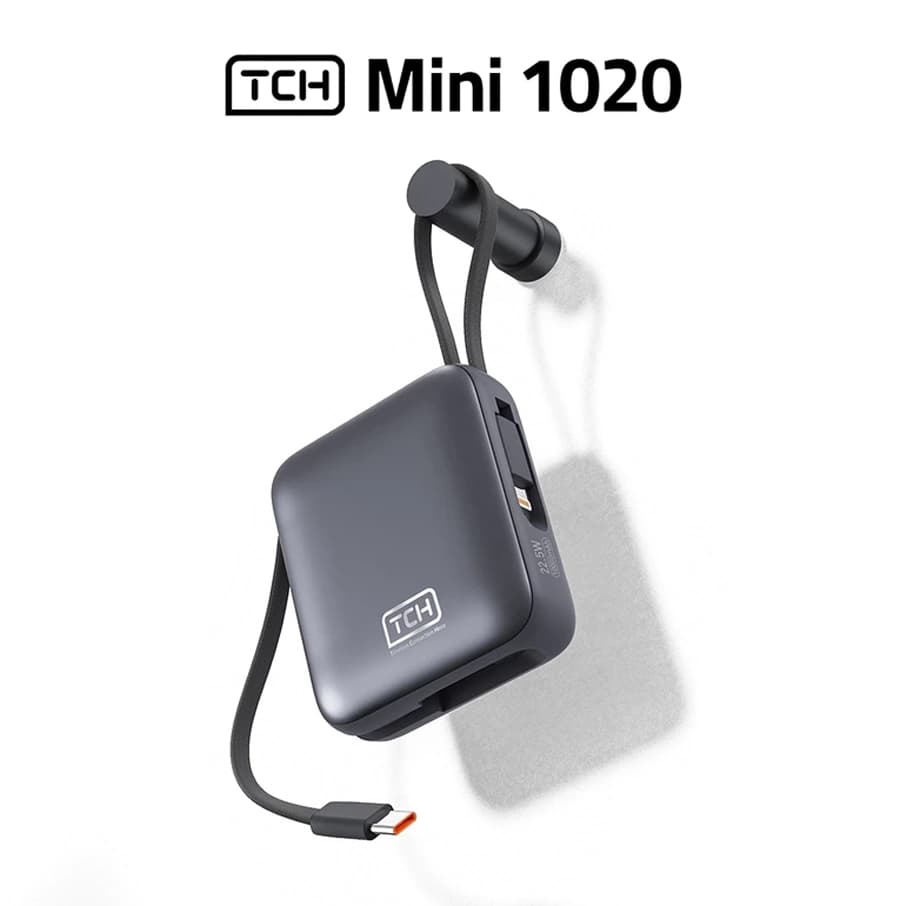 پاوربانک تی سی اچ مدل Mini 1020 ظرفیت 10000 میلی آمپر — تصویر ۸