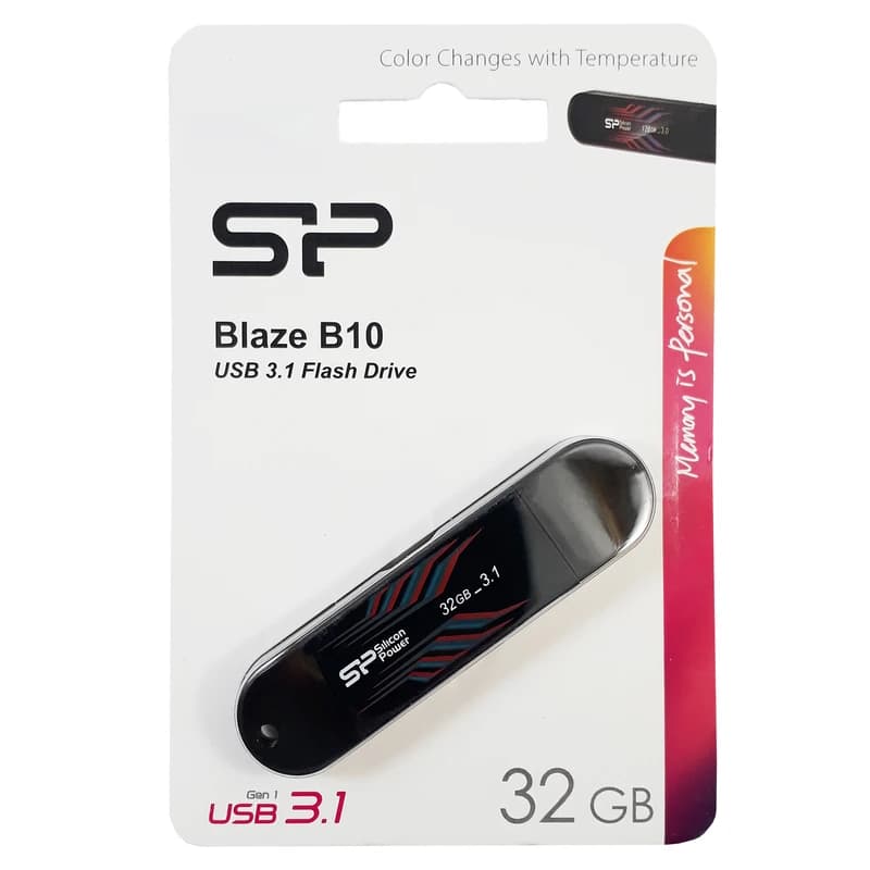 فلش مموری سیلیکون پاور Blaze B10 USB 3 با ظرفیت 32 گیگ — تصویر ۳