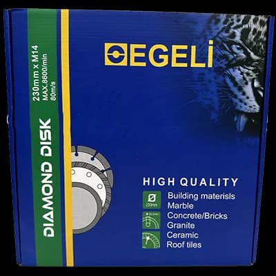 دیسک وکیوم بریز مثلثی ایگلی سایز 230 mm — تصویر ۳