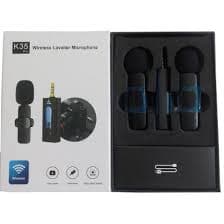 🎤 میکروفن یقه‌ای بی‌سیم K35 Pro — تصویر ۲