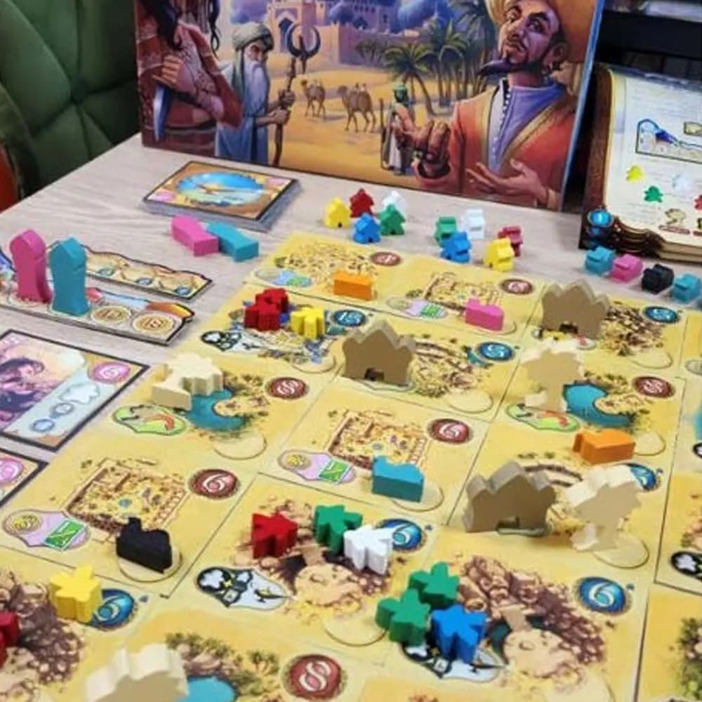 بازی فکری پنج قبیله (Five Tribes) — تصویر ۴