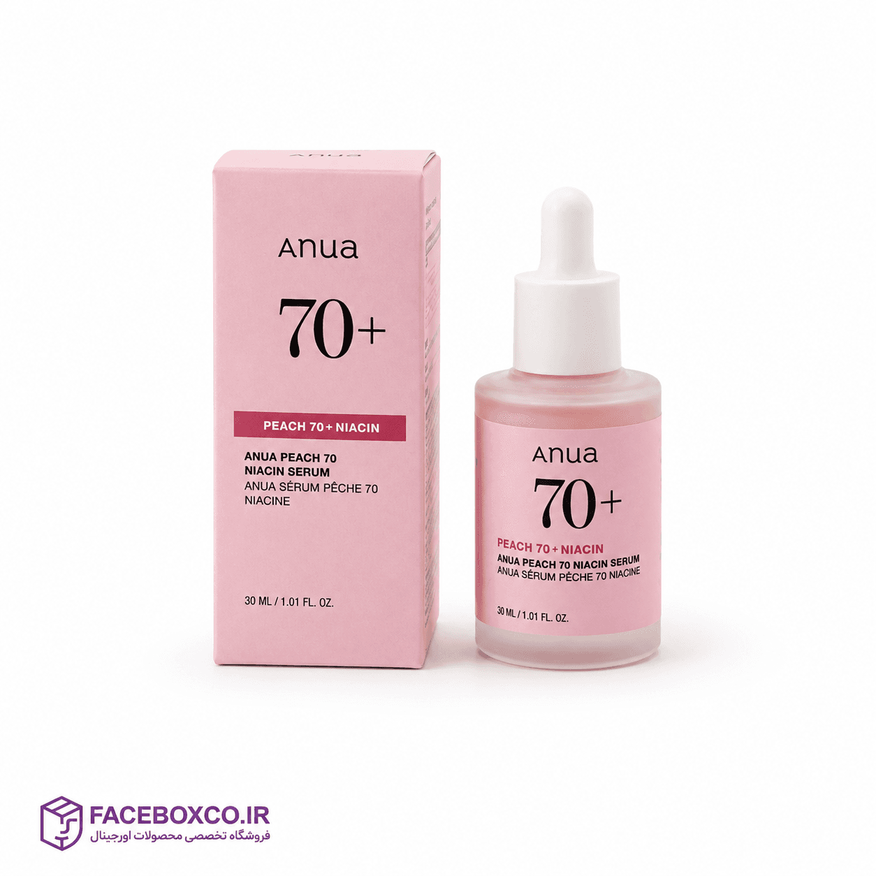سرم هلو و نیاسین آنوا 30ml