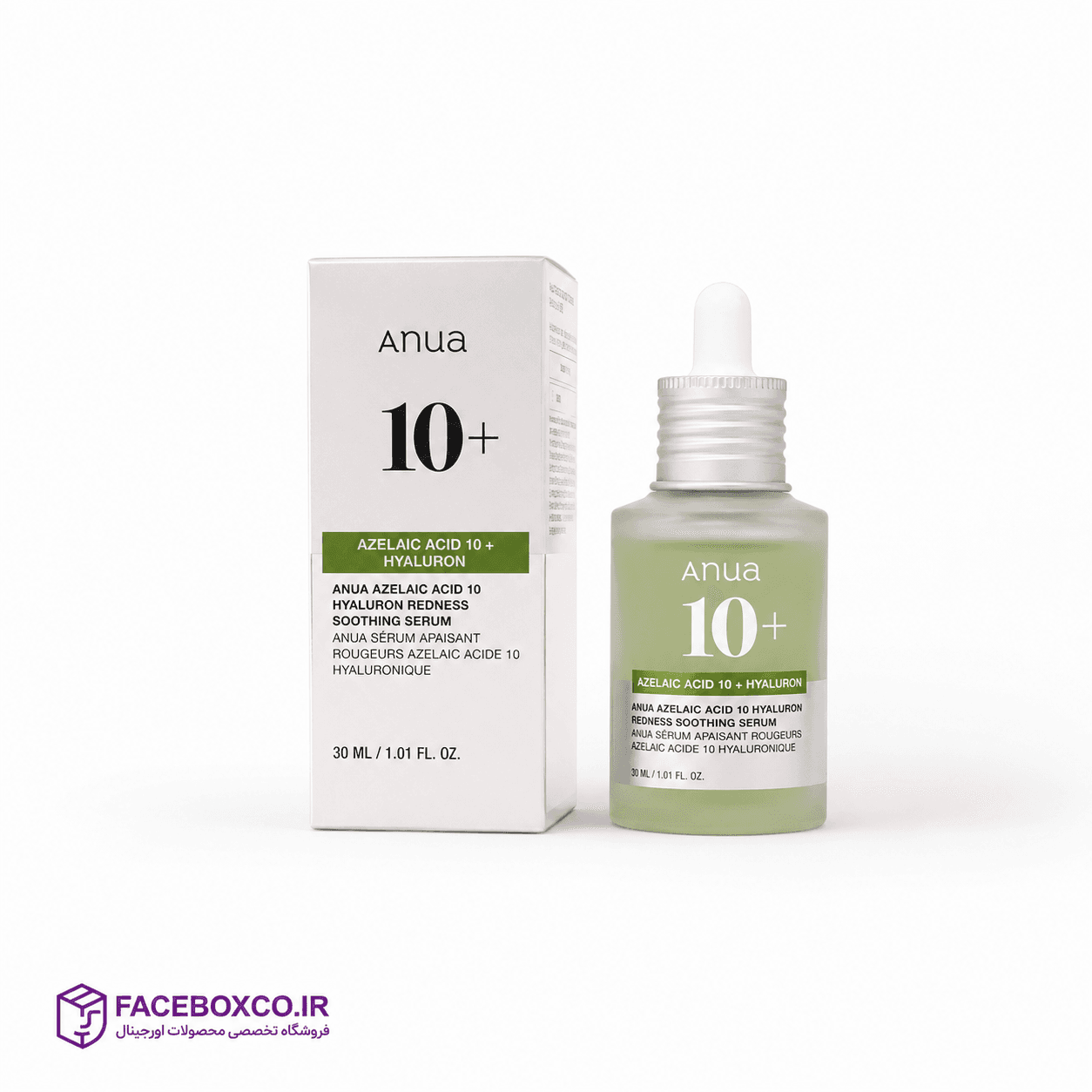 سرم آزلائیک اسید و هیالورون آنوا 30ml
