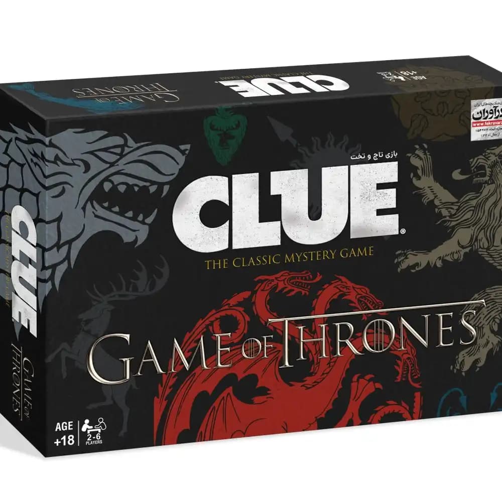 بازی کلو گیم آف ترونز (Clue Game of Thrones)