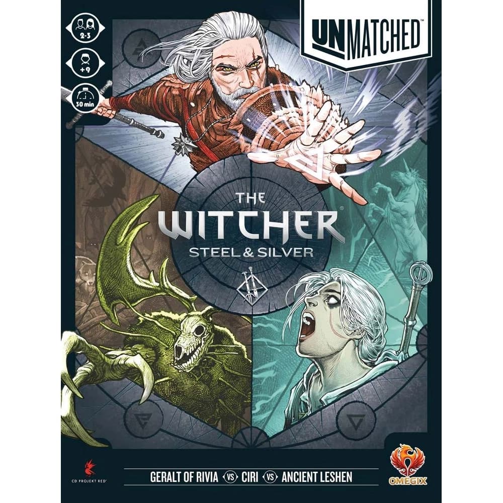 بازی بی‌همتا ویچر: پولاد و نقره (Unmatched: The Witcher Steel and Silver)