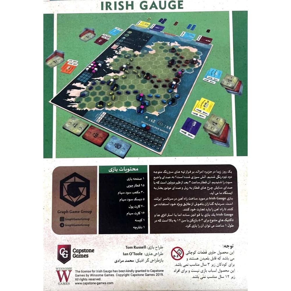 بازی راه آهن ایرلند IRISH GAUGE — تصویر ۵