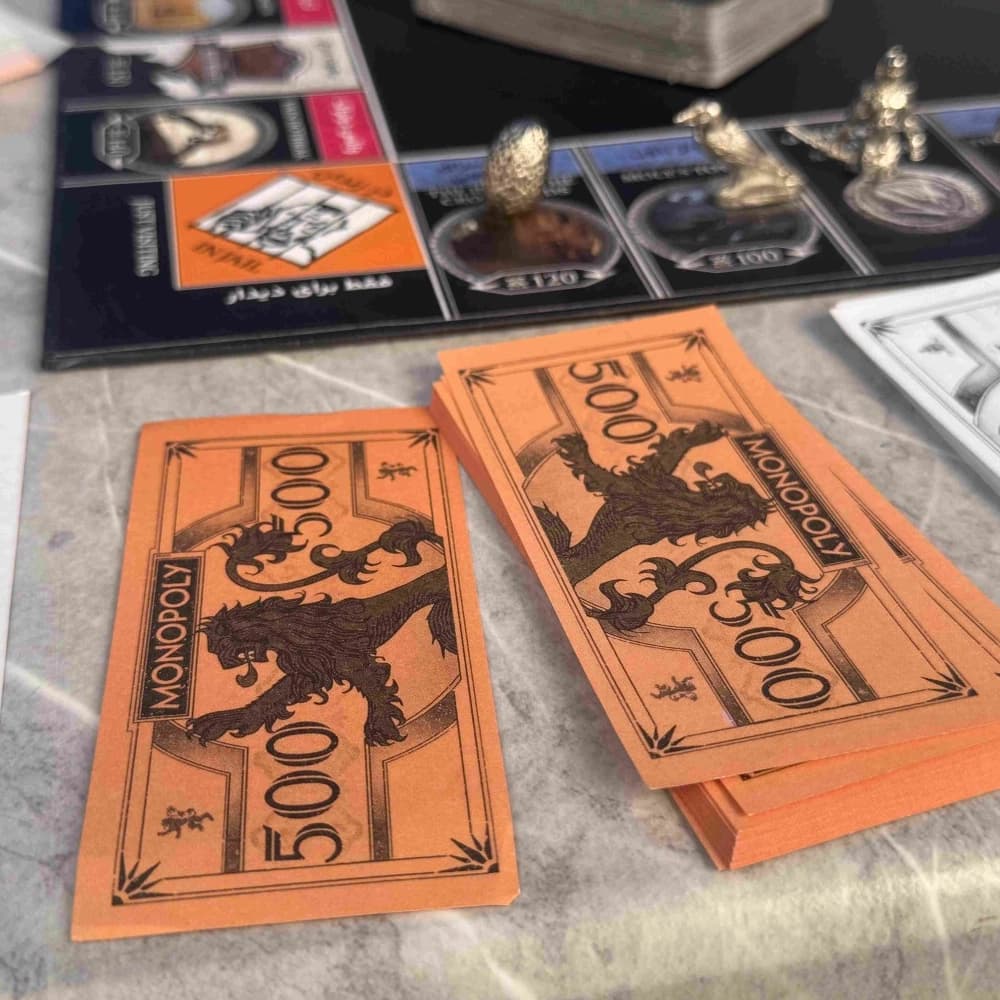 بازی مونوپولی تاج و تخت monopoly game of thrones — تصویر ۴