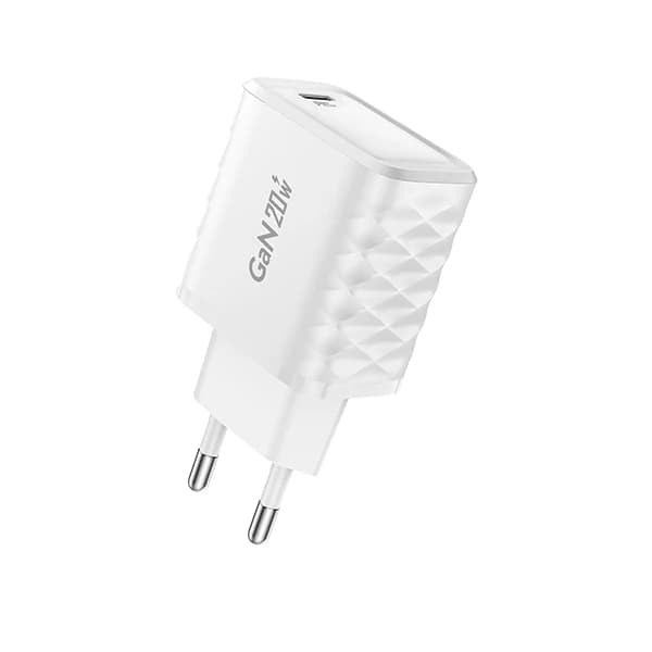 شارژر 20W سریع دیواری Maxirox مدل MU55 (تک پورت USB-C)