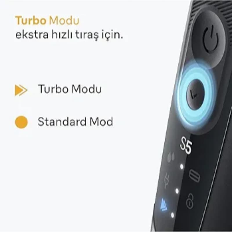 ماشین اصلاح موی صورت شارژی براون مدل Series 5 52-N1200s — تصویر ۲