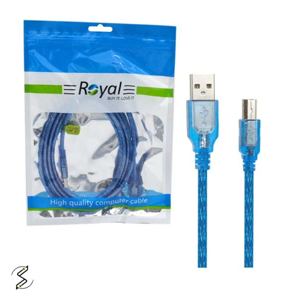 کابل پرینتر رویال ( Royal ) 1.5 متری — تصویر ۲