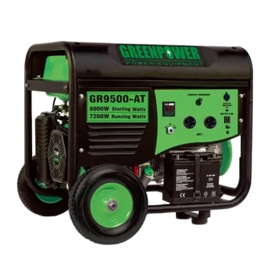 موتور برق بنزینی گرین پاور ۸ کیلووات مدل GR9500AT اتوماتیک — تصویر ۳