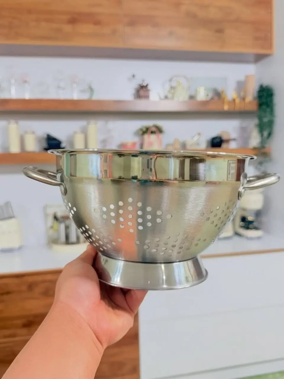 ست آبکش پایه دار استیل — تصویر ۴