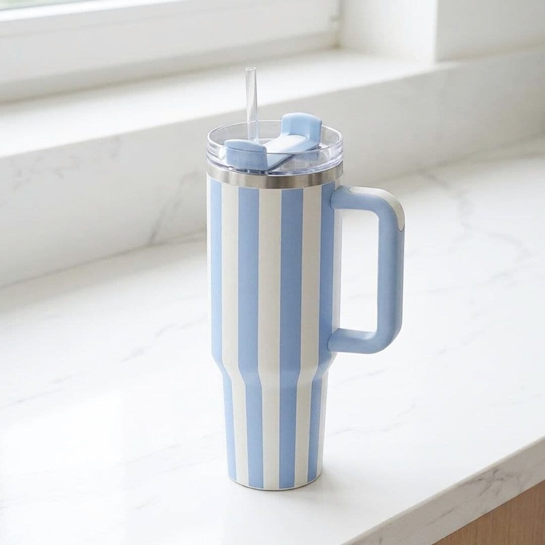 تراول ماگ استنلی (Stanley) طرح‌دار مدل Quencher — تصویر ۳