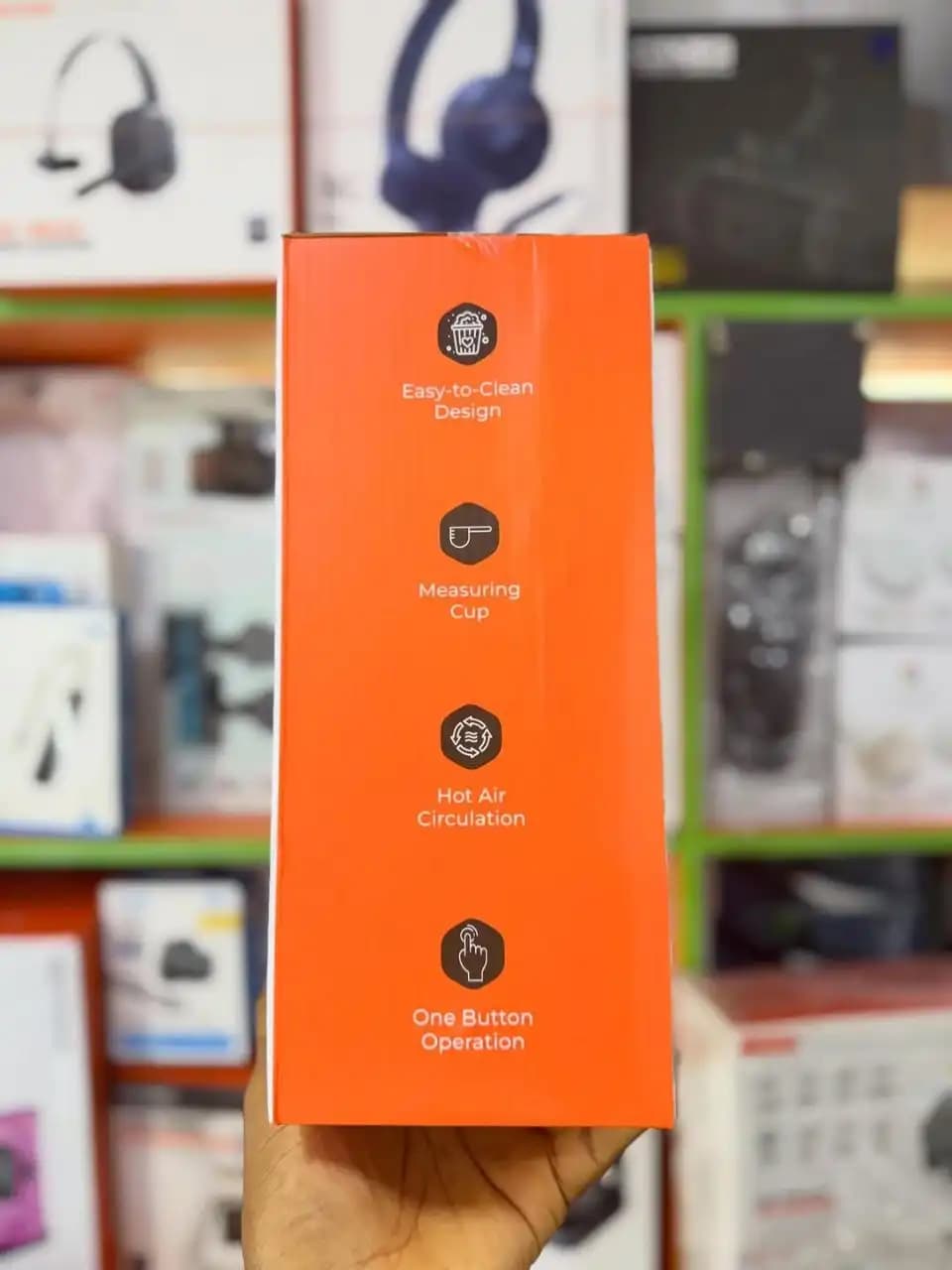 دستگاه پاپ‌کورن‌ساز بدون روغن Porodo — تصویر ۷