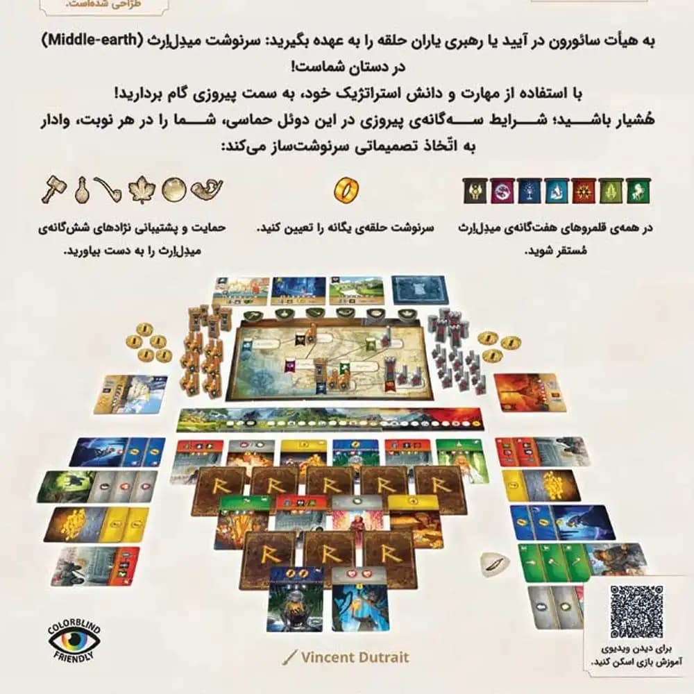 بازی رومیزی دوئل: ارباب حلقه‌ها — تصویر ۲