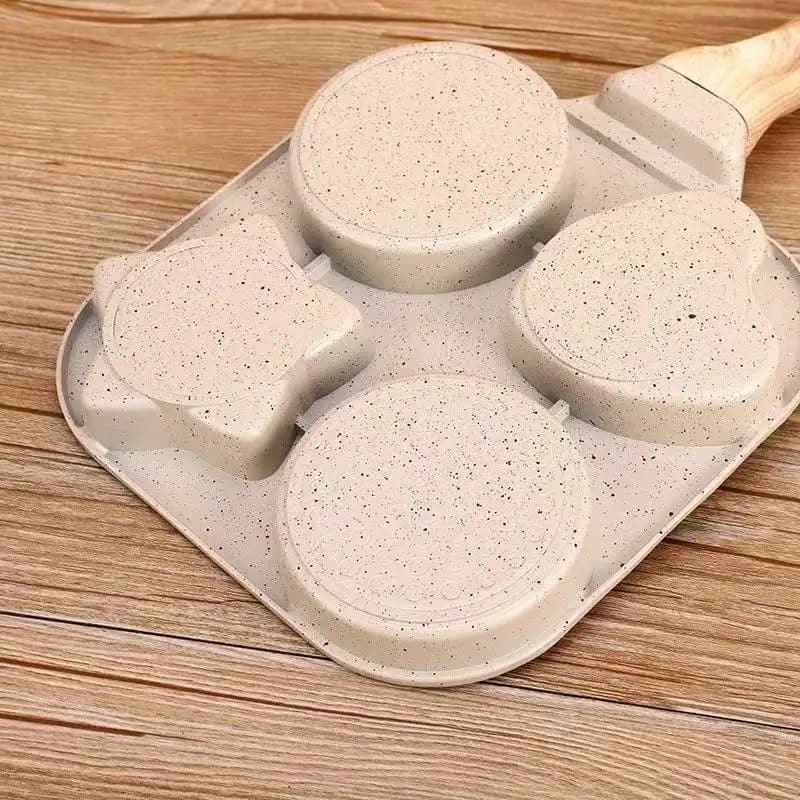 تابه پنکیک 4 خانه فانتزی (طرح دایره و ستاره) — تصویر ۷