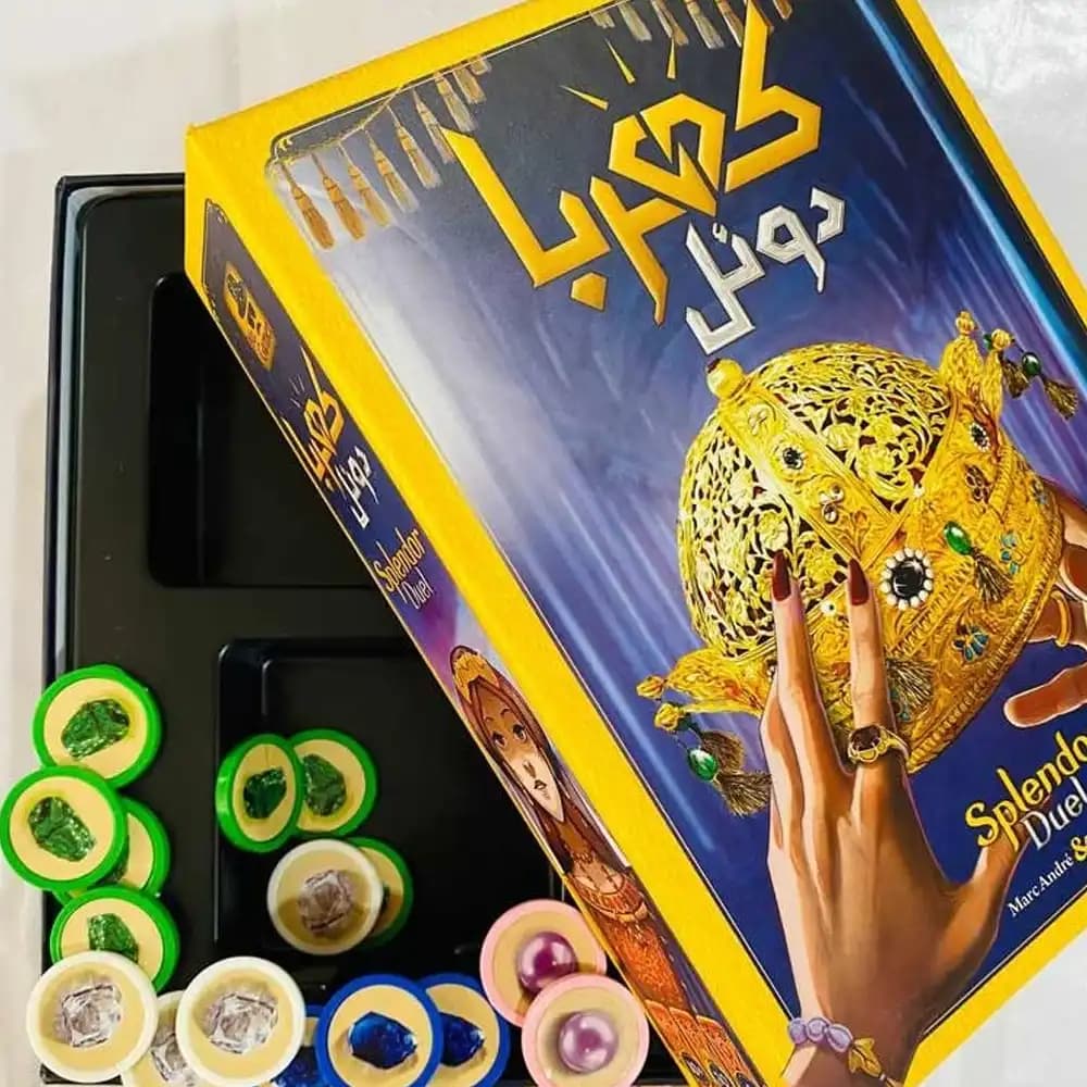 بازی رومیزی کهربا دوئل (Splendor Duel) — تصویر ۳