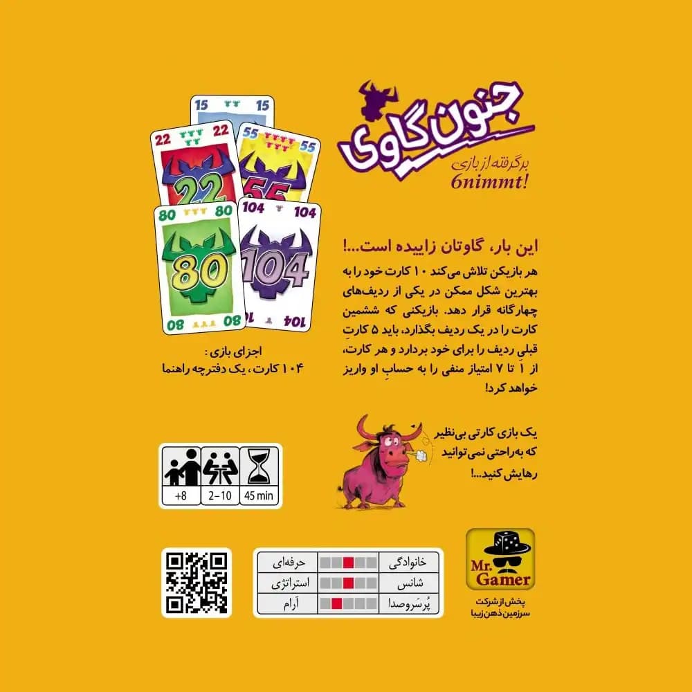 بازی کارتی جنون گاوی — تصویر ۲