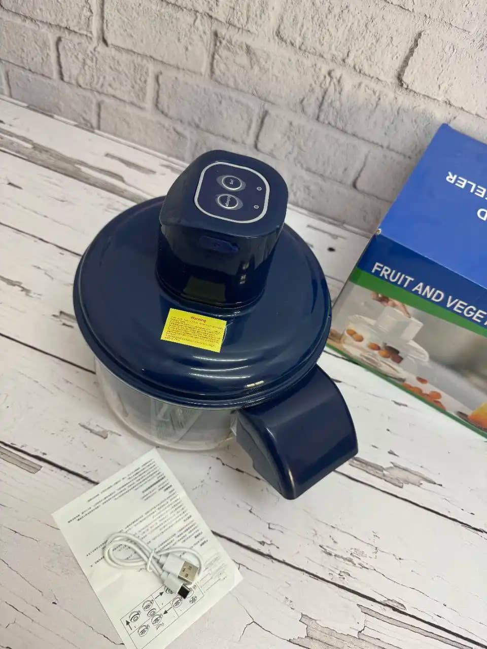 خردکن و اسلایسر برقی میوه و سبزیجات — تصویر ۳