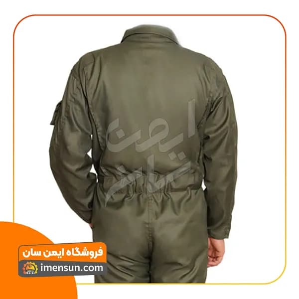 لباس کار یکسره خلبانی (جامبو سایز) — تصویر ۲