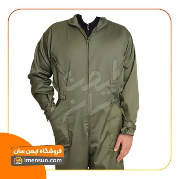 لباس کار یکسره خلبانی (جامبو سایز)