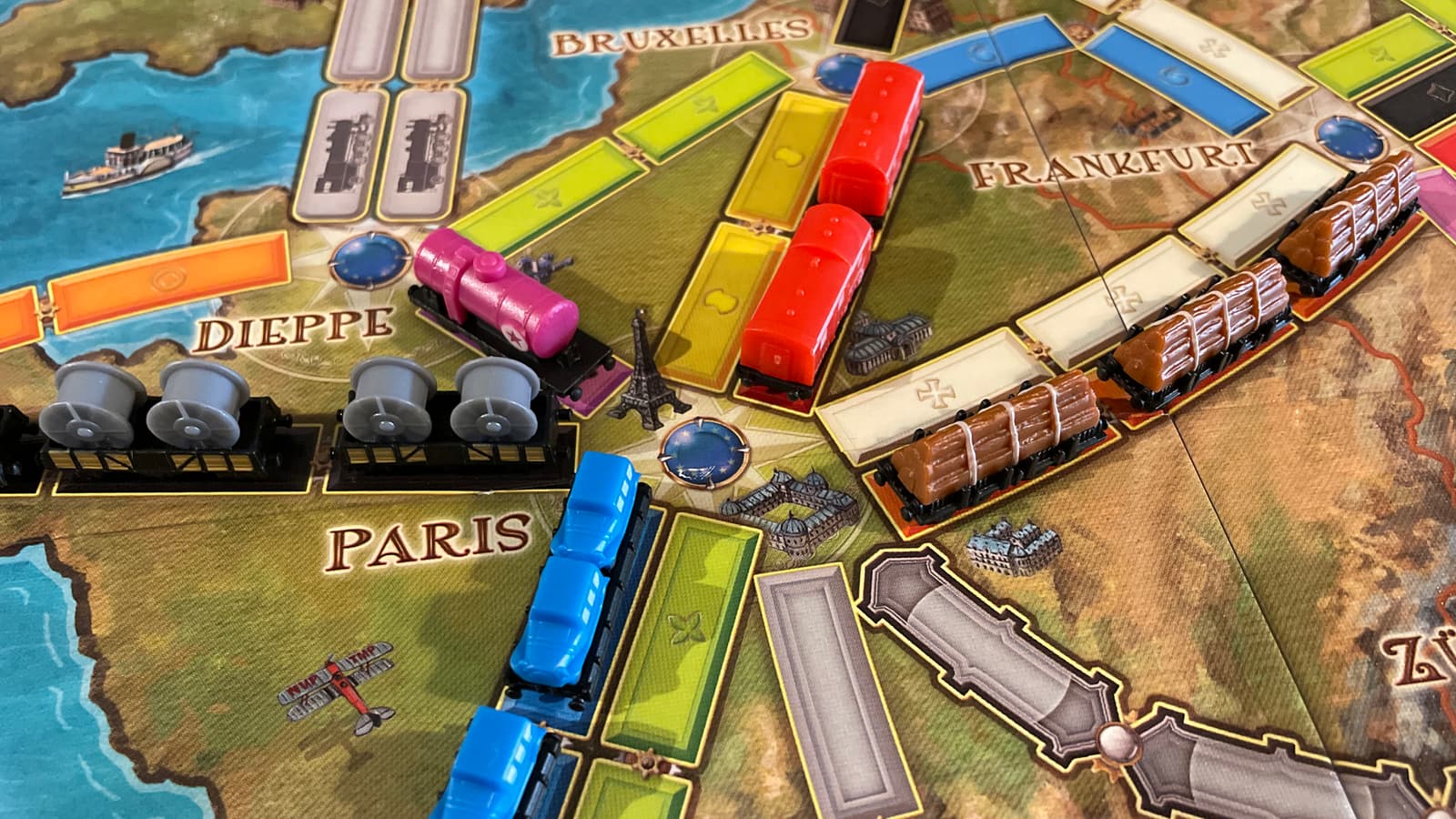 بازی رومیزی تیکت تو راید (ticket to ride) — تصویر ۵
