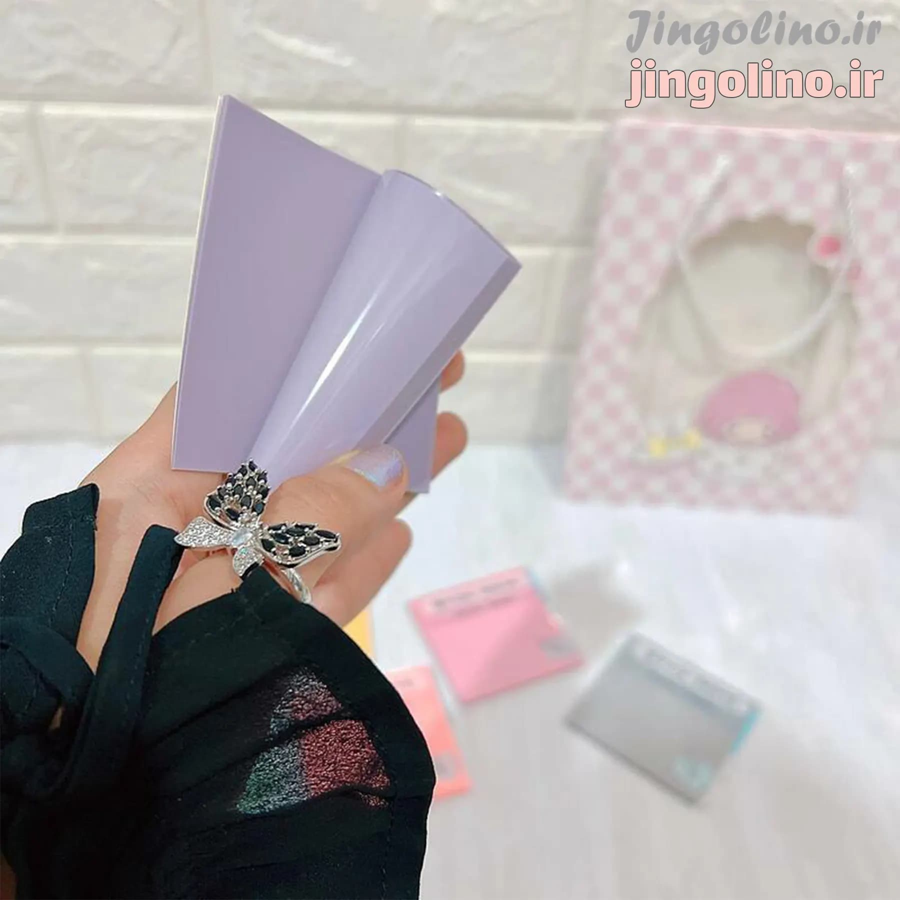 استیک نت پاستلی شفاف — تصویر ۳