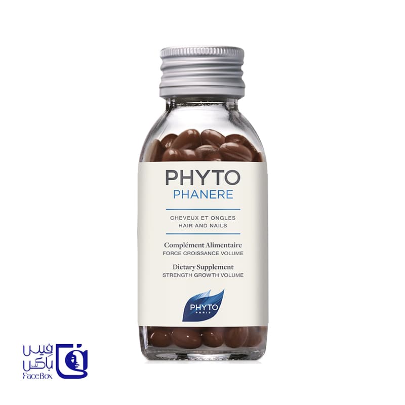 قرص مکمل ضد ریزش مو و تقویت کننده مژه وناخن فیتو فانر Phyto