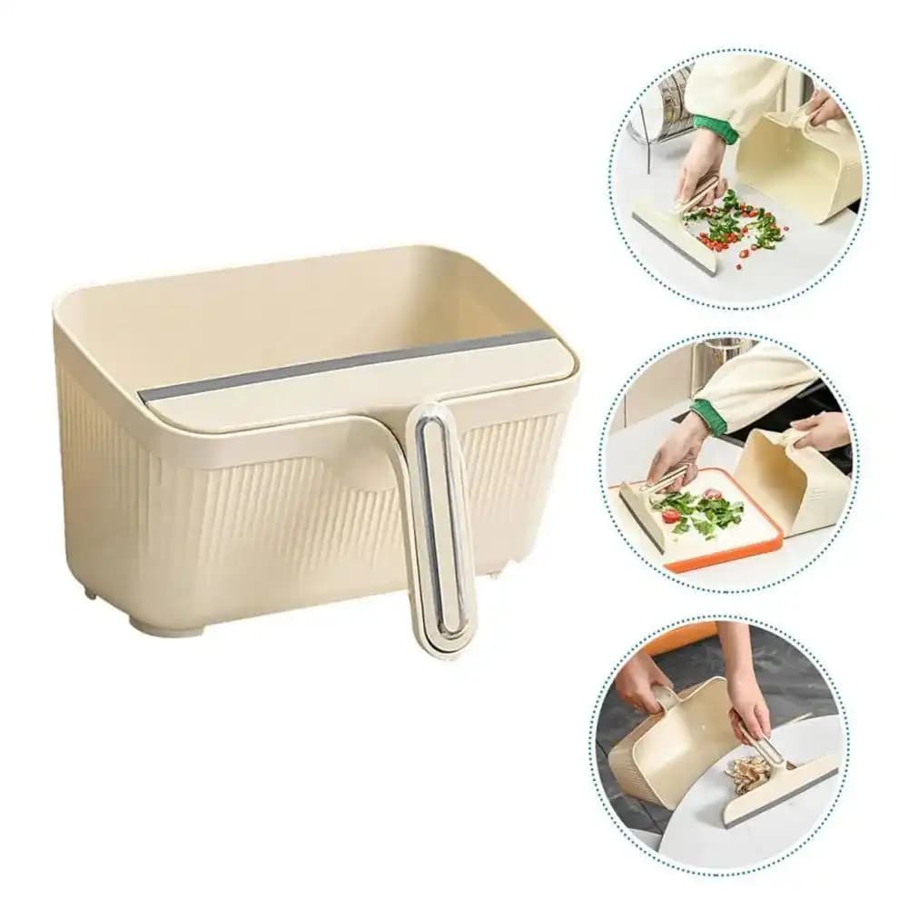 سطل زباله رومیزی با تراشنده مدل Smart Clean — تصویر ۲