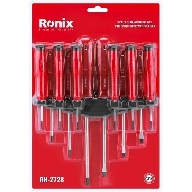 ست پیچ گوشتی و پیچ گوشتی ساعتی رونیکس مدل RH-2728 — تصویر ۶
