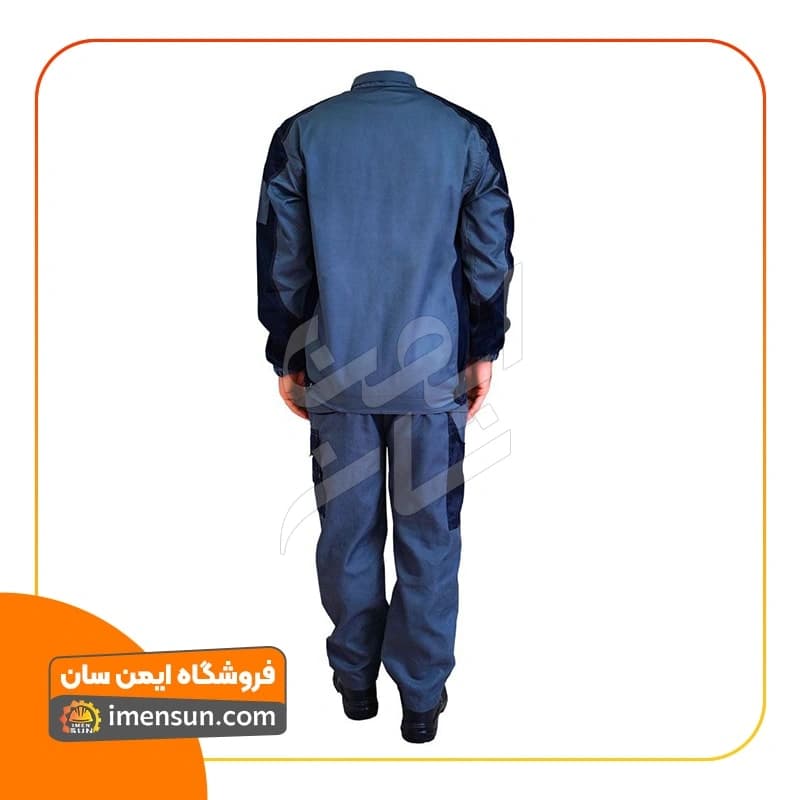 لباس کار مهرشاد مدل کیان (جامبو سایز) — تصویر ۴